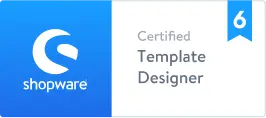 Shopware Certified Template Designer Shopware Zertifikat: Shopware Certified Template Designer