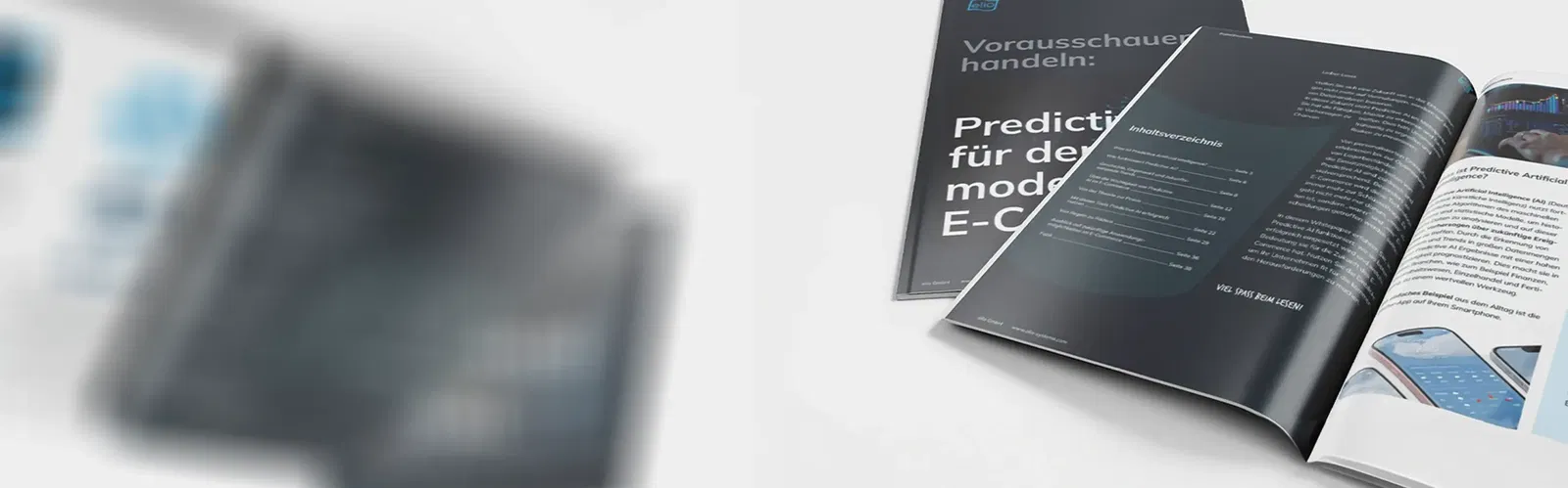 Predictive AI für den modernen E-Commerce Mockup des Whitepapers "Predictive AI für den modernen E-Commerce"