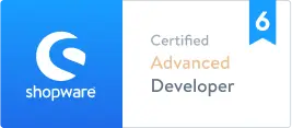 Shopware Certified Advanced Developer Shopware Zertifikat: Shopware Certified Advanced Developer