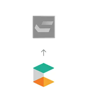 Migration von commercetools zu HCL Commerce dargestellt mit einem Pfeil vom alten Systemlogo zum HCL Commerce Logo