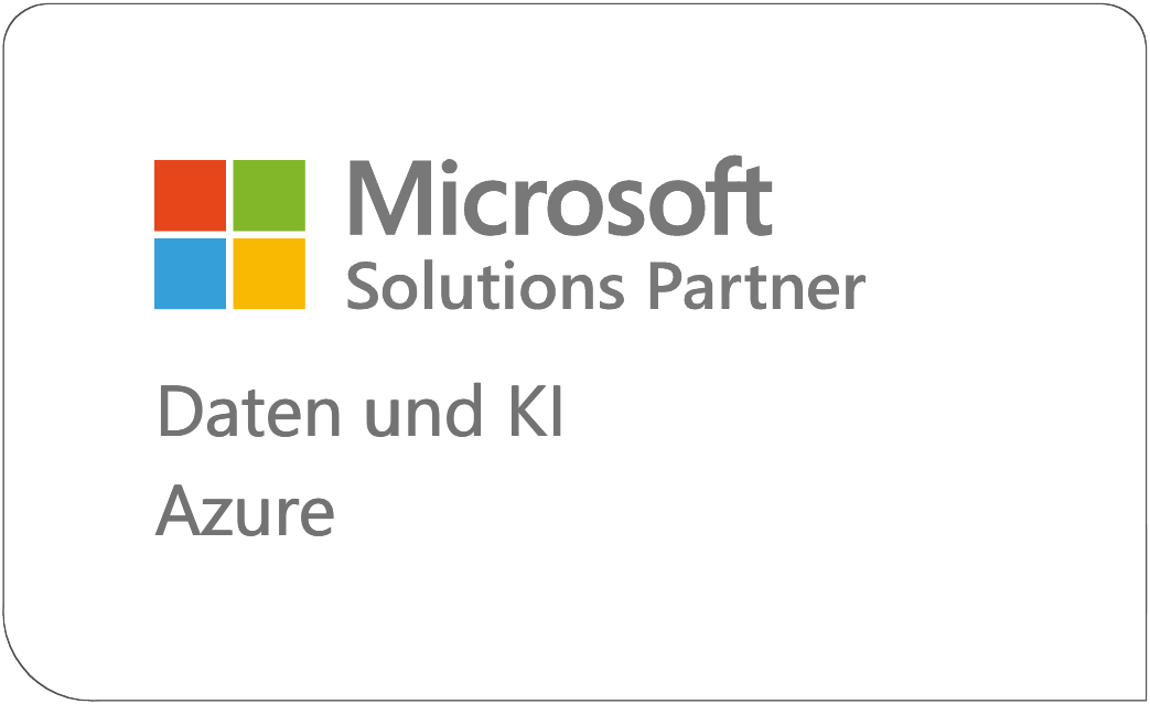 Microsoft Solutions Partner Daten und KI Azure Zertifikat Microsoft Solutions Partner Daten und KI Azure